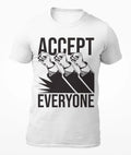 Accept Everyone - Motivational Men's T-Shirt - Women's T-Shirt