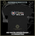 New Cadillac Racing XLR Logo Men's T-Shirt American Dotees Tee Shirt