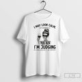 Classic Skeleton I May Look Calm But Internally Im Judging Everyones Outfit Christmas T Shirts