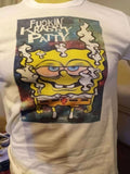Hilarious Humor Weed Marijuana High Spongebob Crabby Patty