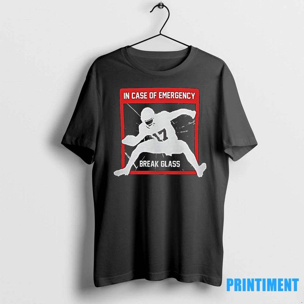 In Case Of Emergency Break Glass Football Tshirts Sweater