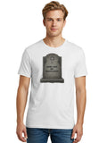 Here-Lies-My-Motivation-3 Mens Graphic Tee, 100% Cotton, Casual Summer Wear