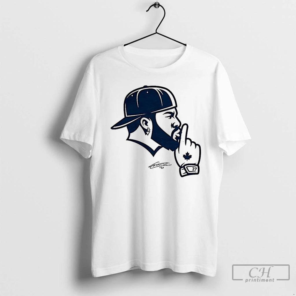 Classic Vladimir Guerrero Jr Toronto Blue Jays Baseball Vladdy Shush Signature T Shirts