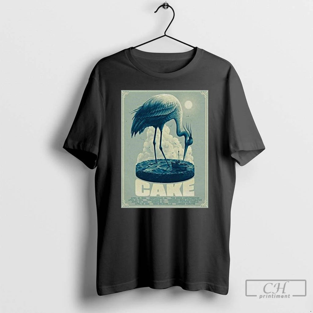 Classic Cake Band Show Alabama Louisiana April 2026 Long Sleve T Shirts