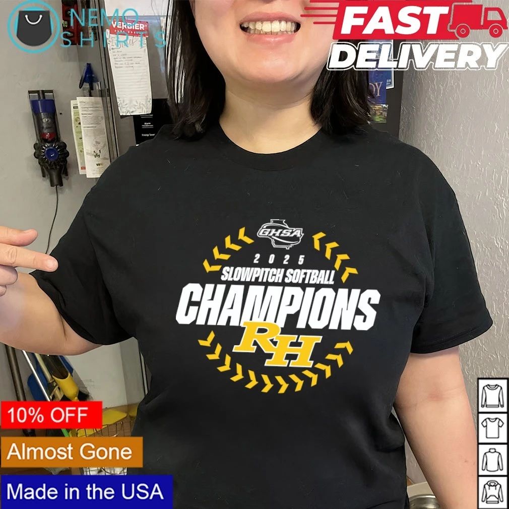 GHSA Slow Pitch Softball State Champions 2026 shirt