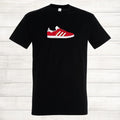 Arsenal Football Shirt Gazelle T Shirt The Gunners North London Red Football Top