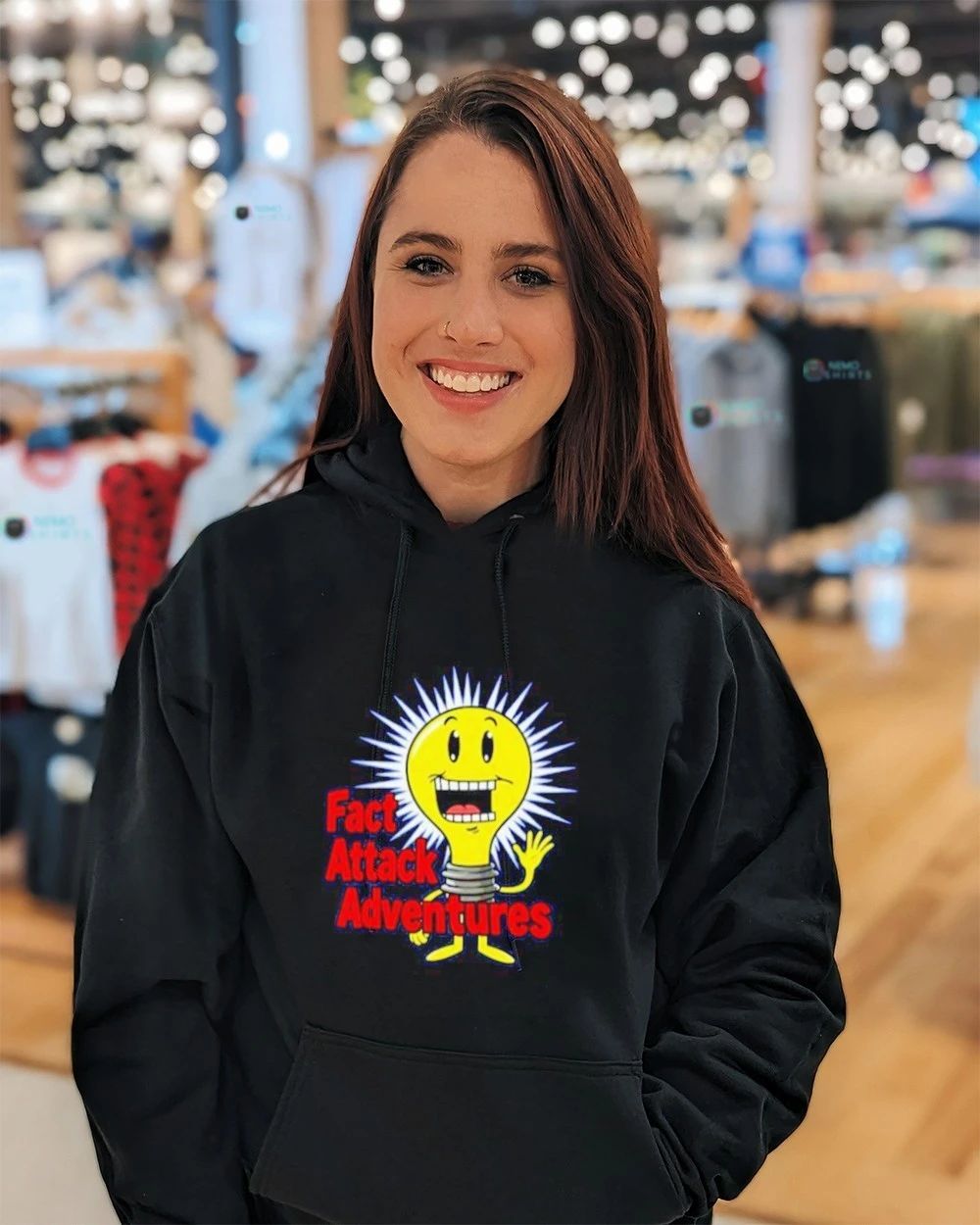 Fact Attack Adventures shirt