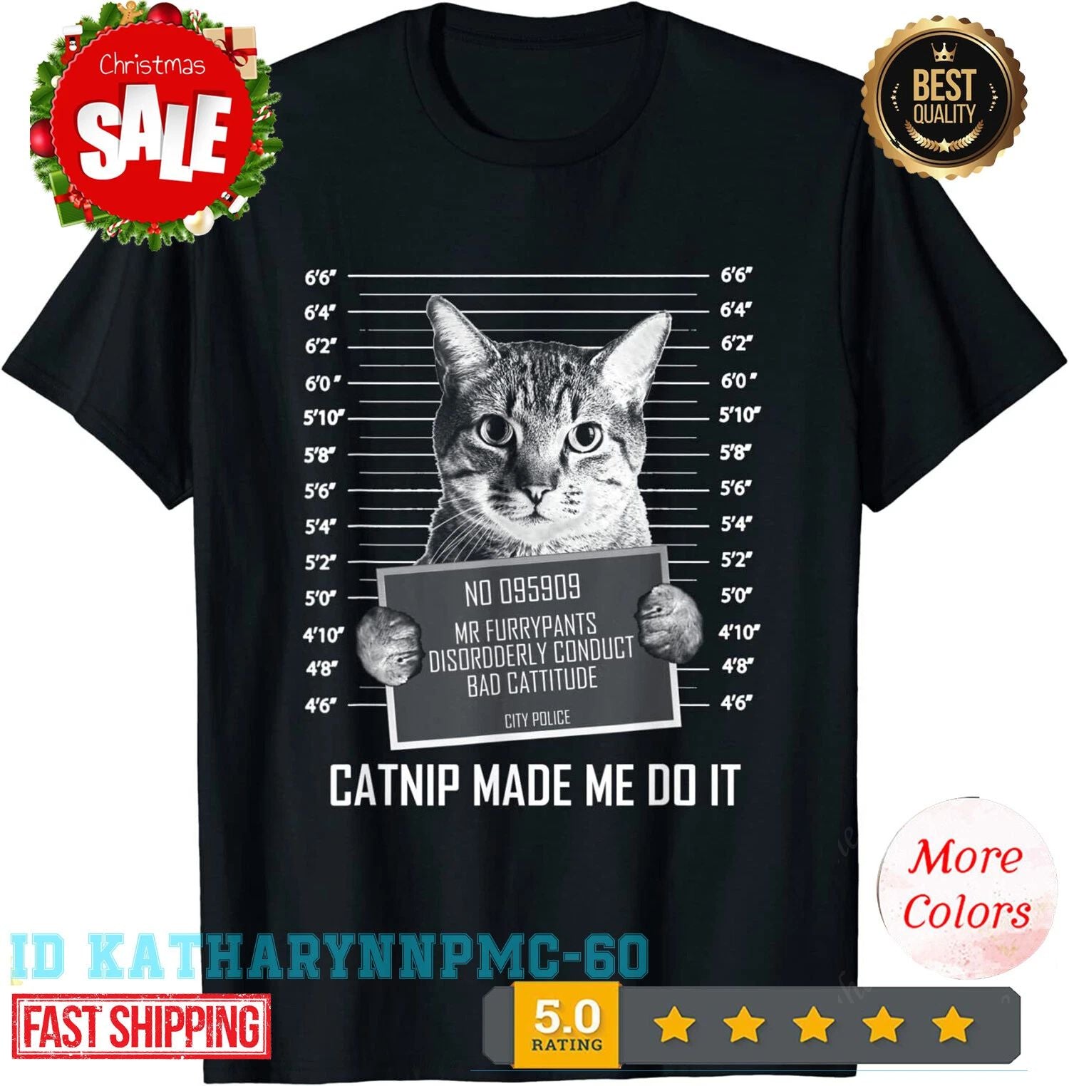 NEW LIMITED Cat Shirt, Funny for Cat Lover Great Gift Idea Premium T-Shirt.