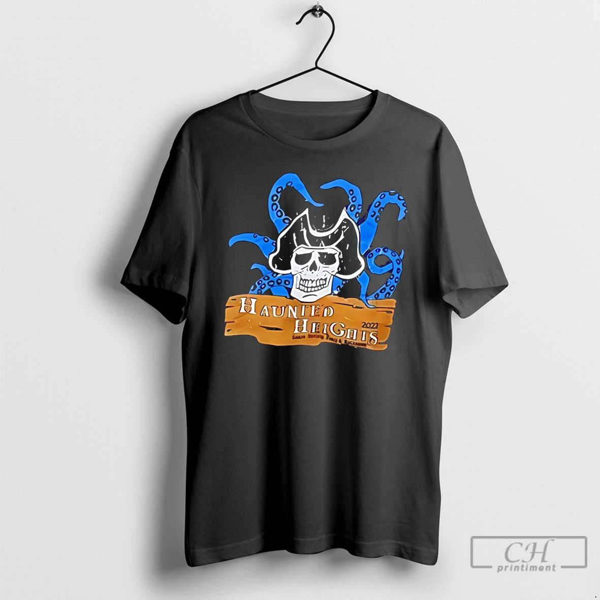 Premium Haunted Heights Pirate Skull Octopus