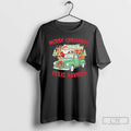 Premium Merry Christmas Feliz Navidad Dollar Tree Vintage Truck Santa T Shirts