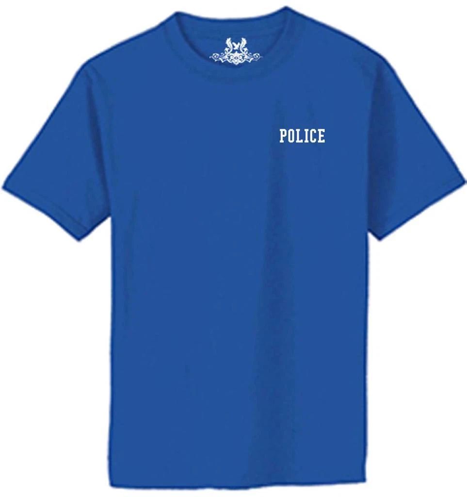 Mens "POLICE" SWAT TEAM Funny Custom T-Shirt Black Blue S M L XL 2XL 3XL 4XL 5XL
