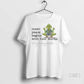 Officials Trendy Grinch Hawaiian Inner Peace Begins With Four Words Not My Fucking Problem