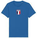 France Flag Badge T-Shirt 2026, Adults Kids Baby, Football Euro Shipping French