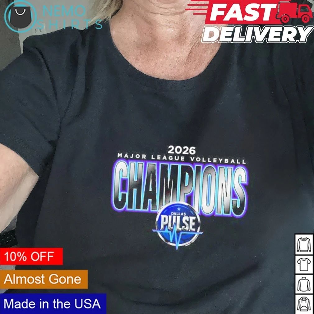 Dallas Pulse 2026 Major League Volleyball Champions shirt