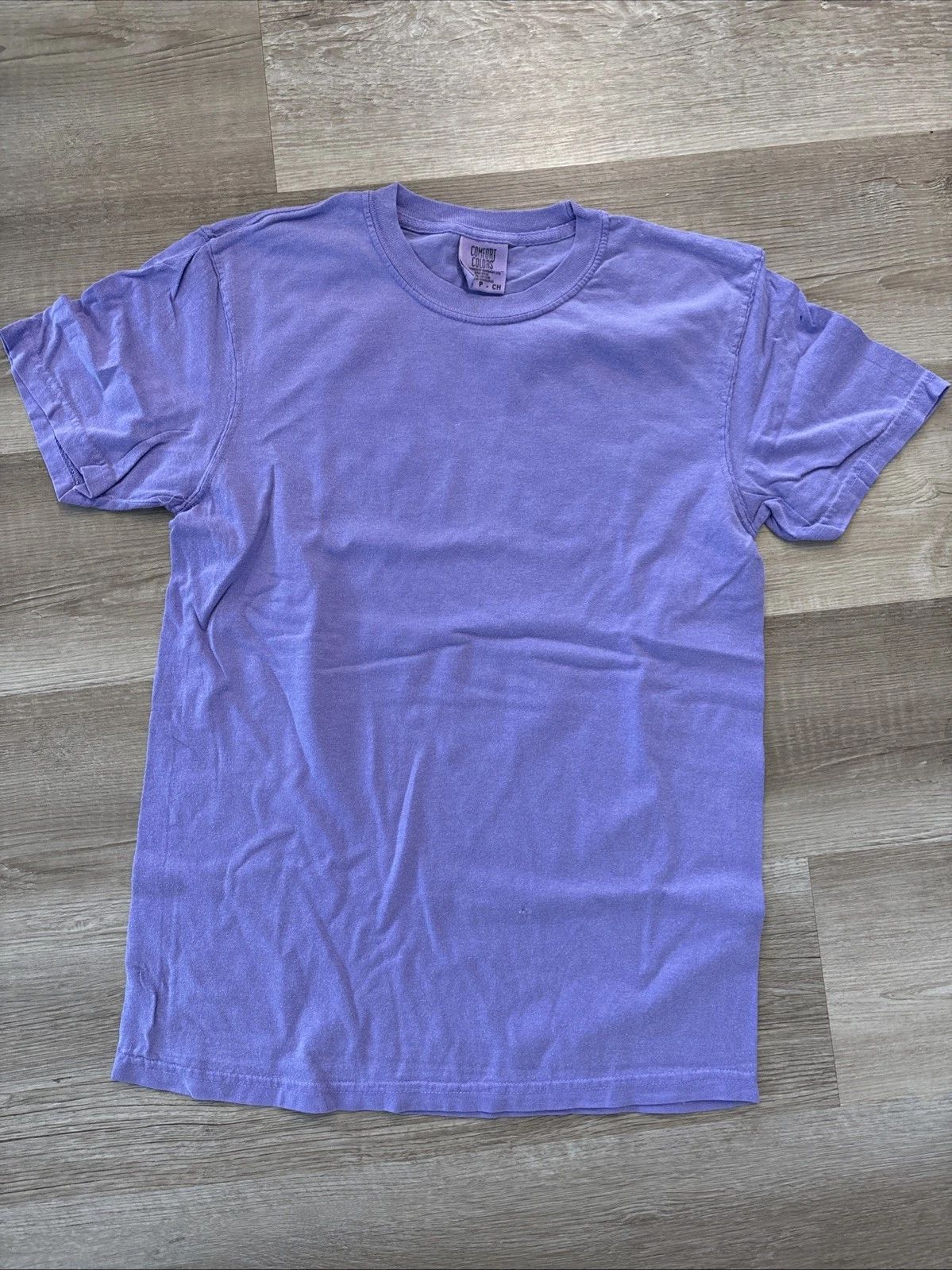 Purple Comfort Color T Shirt Size Small 100% Cotton Made