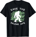 Save The Skunk Ape Bigfoot Swamp Sasquatch T-Shirt