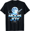 Moon Joy Space Exploration USA Moon Missions 2026 T-Shirt