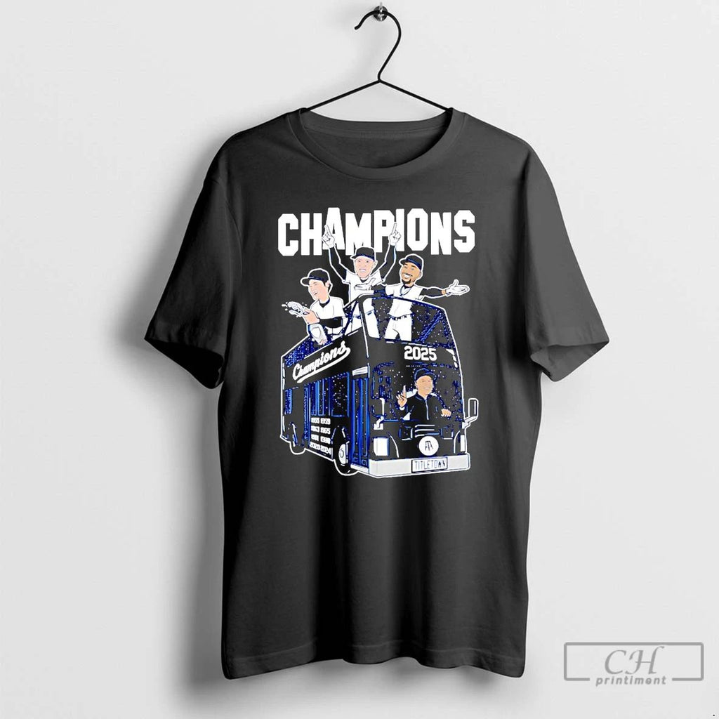 Premium Los Angeles Dodgers 2025 World Champions Players Title Town T Shirts
