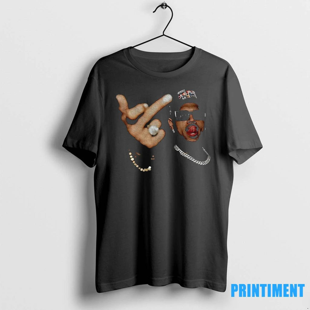 Chris Middle Finger Breezy Bowl Tshirts Sweater