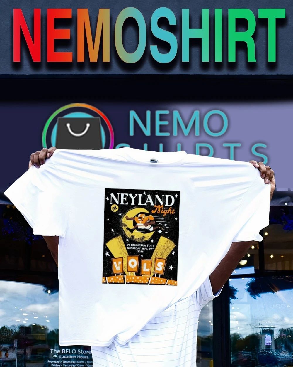 Tennessee Vols Neyland at Night vs Kennesaw State September 19 2026 shirt