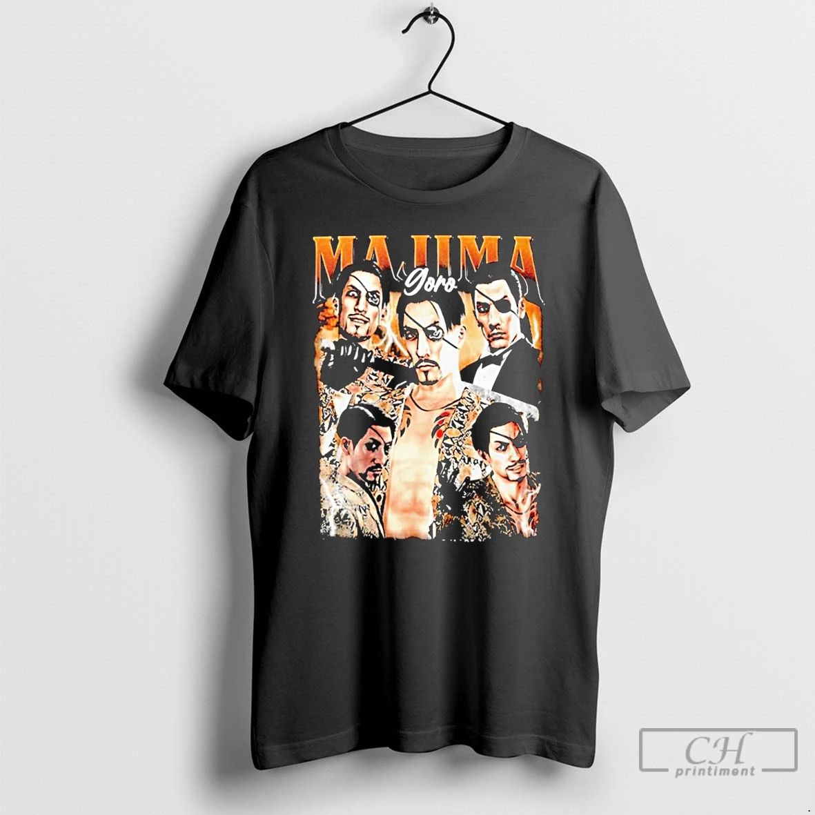 Classic Majima Goro Picture Collage T Shirts