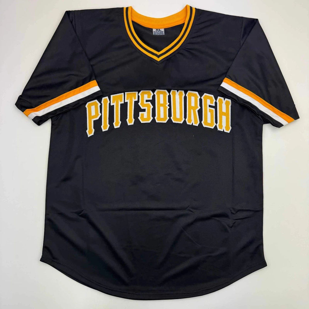 Bill Madlock Pittsburgh Black Football Jersey