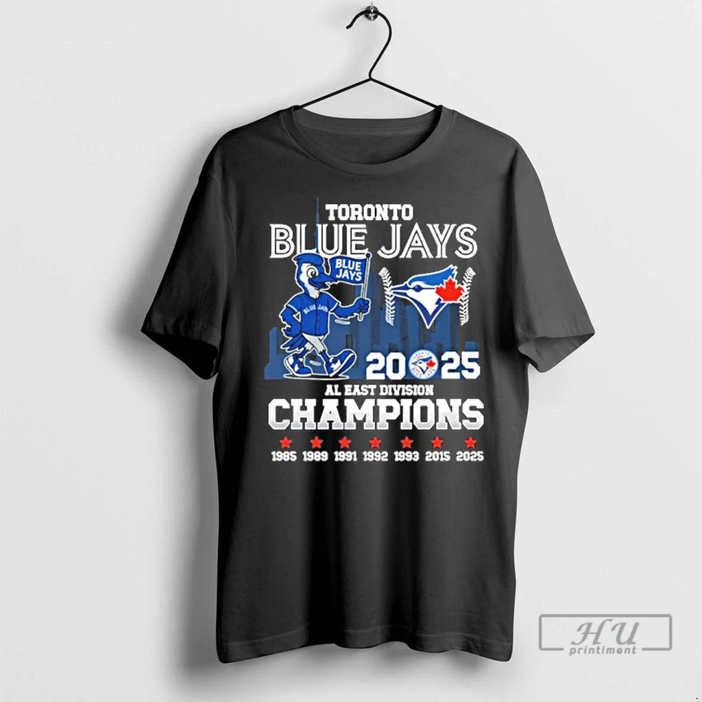 Officials Ace Blue Jays Mascot Al East Division Champions T Shirts