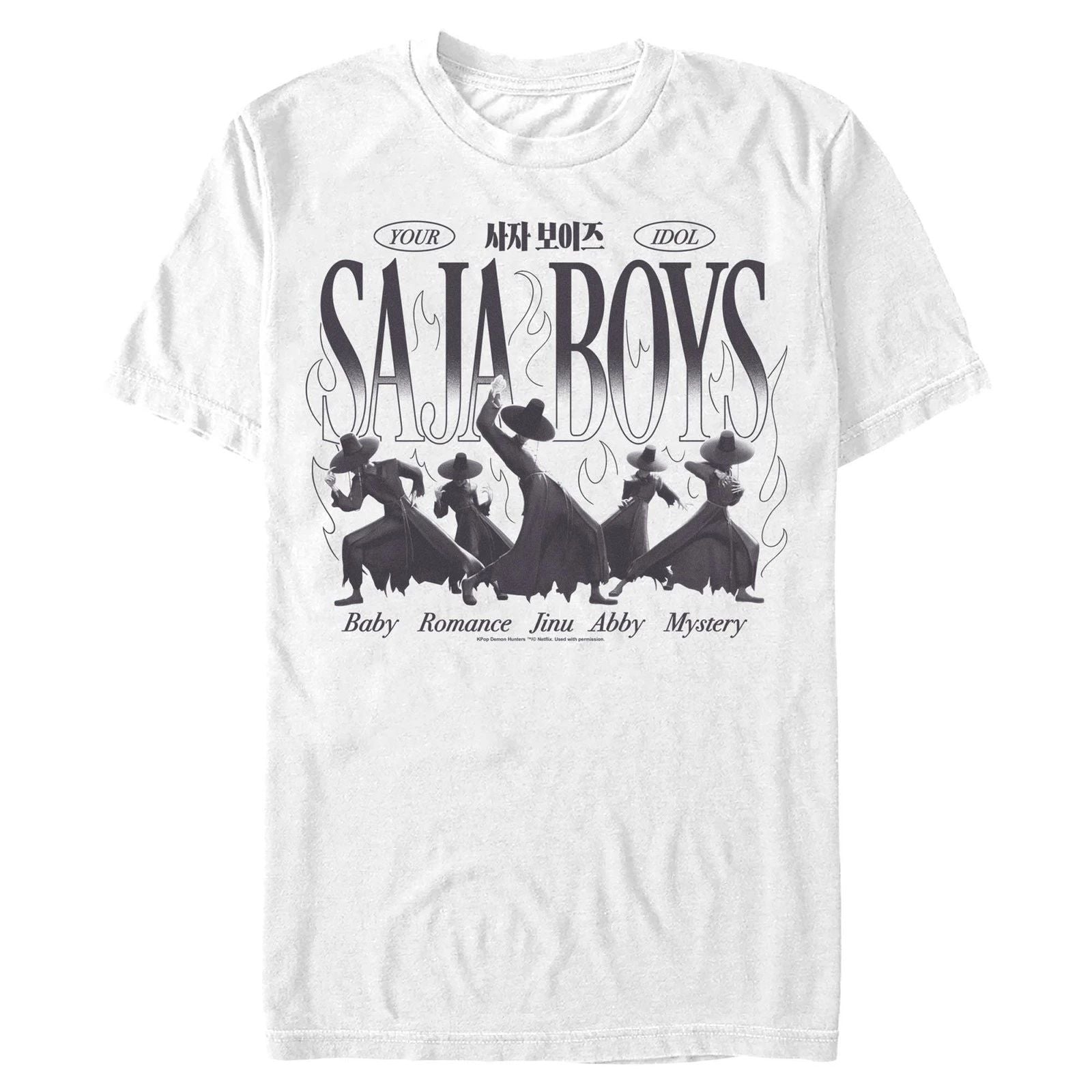 Men's KPop Demon Hunters Your Saja Boys Idols T-Shirt