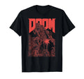 Red Sketched Cover Art Video Game T-Shirt