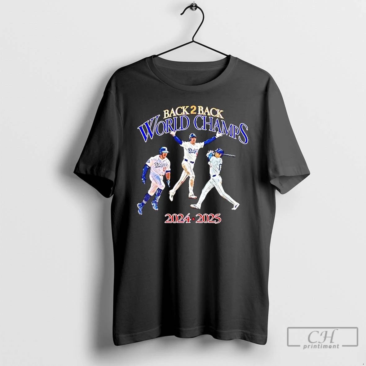 Premium La Back 2 Back World Champs 2024 2025 T Shirts