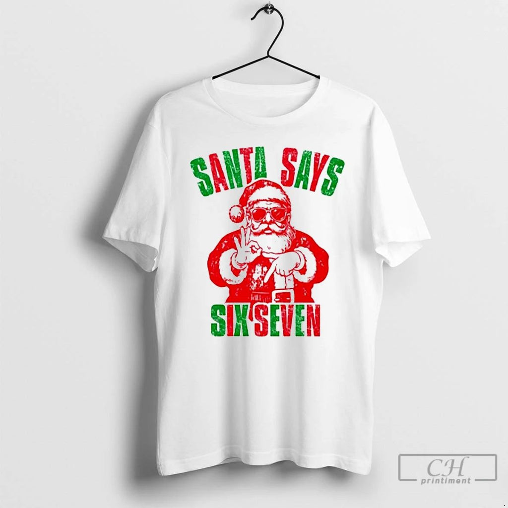 Classic Santa Six Seven Christmas 2025 T Shirts