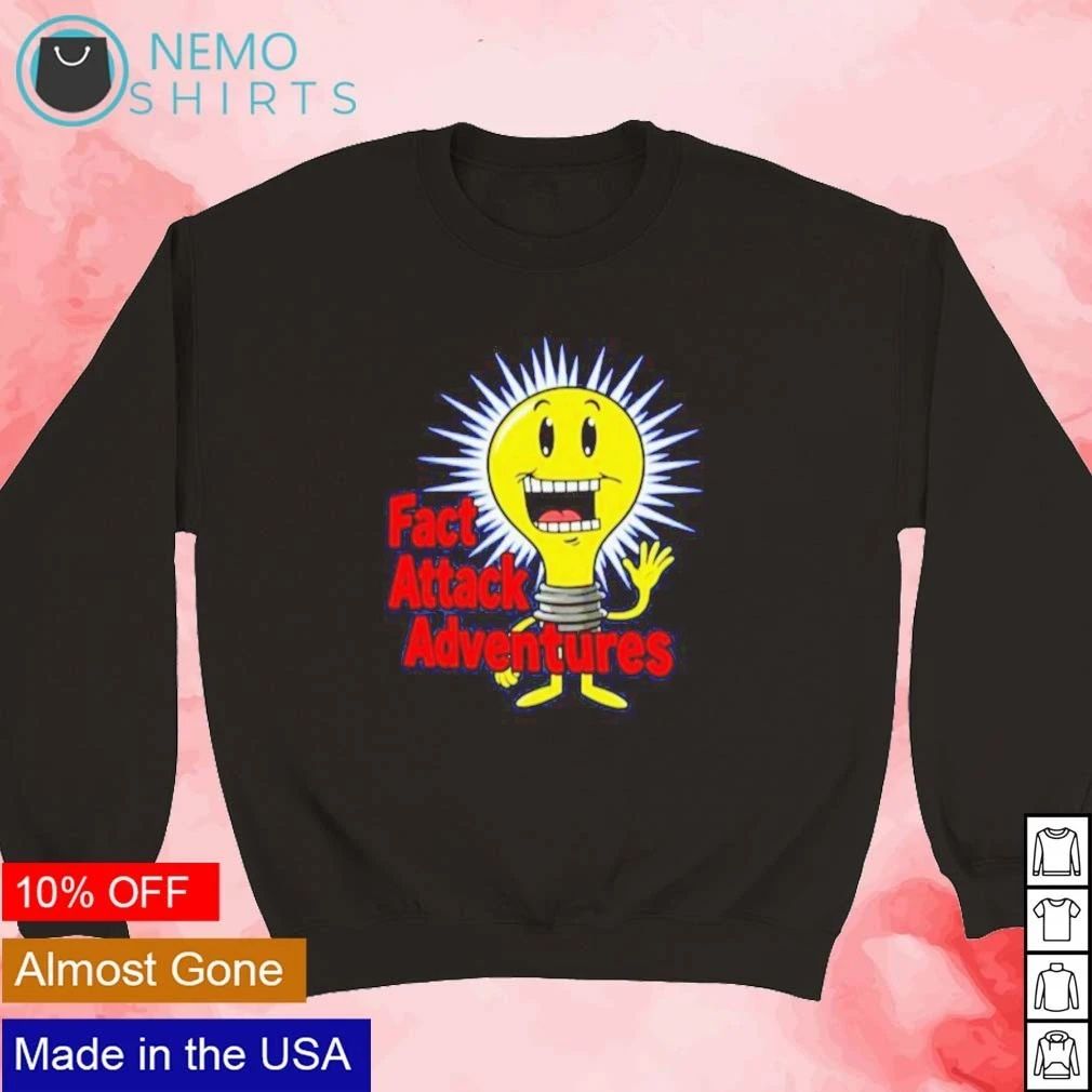 Fact Attack Adventures shirt