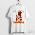 Officials The Life Of Showghoul Funny Halloween Ghost Funny Ladies T Shirt