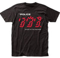 The Police Ghost In The Machine Mens T Shirt Rock And Roll Music Band Tee Black