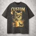 Chihuahua Howling Comfort Tee Custom Dog Lover Gift Shirt Unisex
