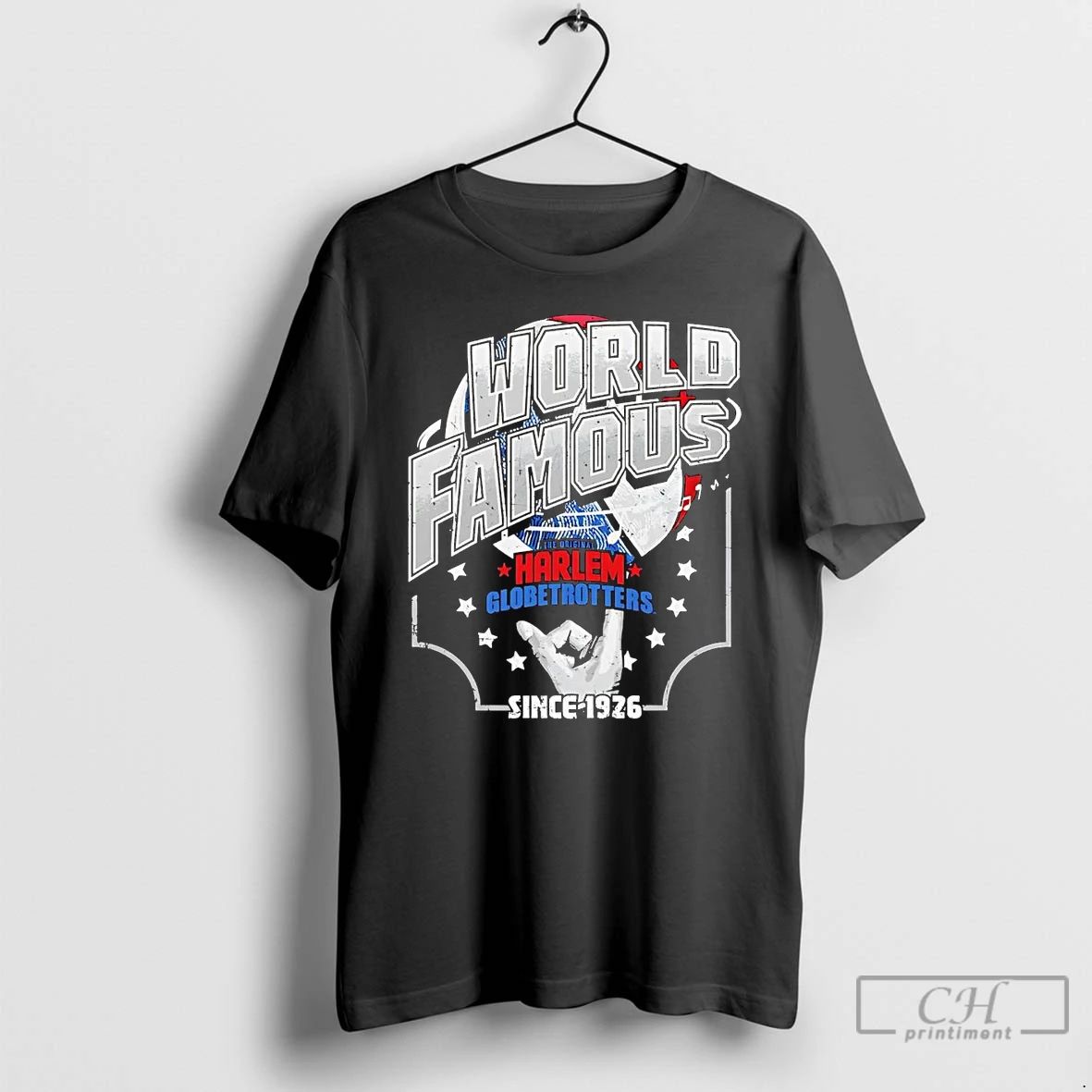 Classic World Famous Harlem Globetrotters Since 1926 T Shirts
