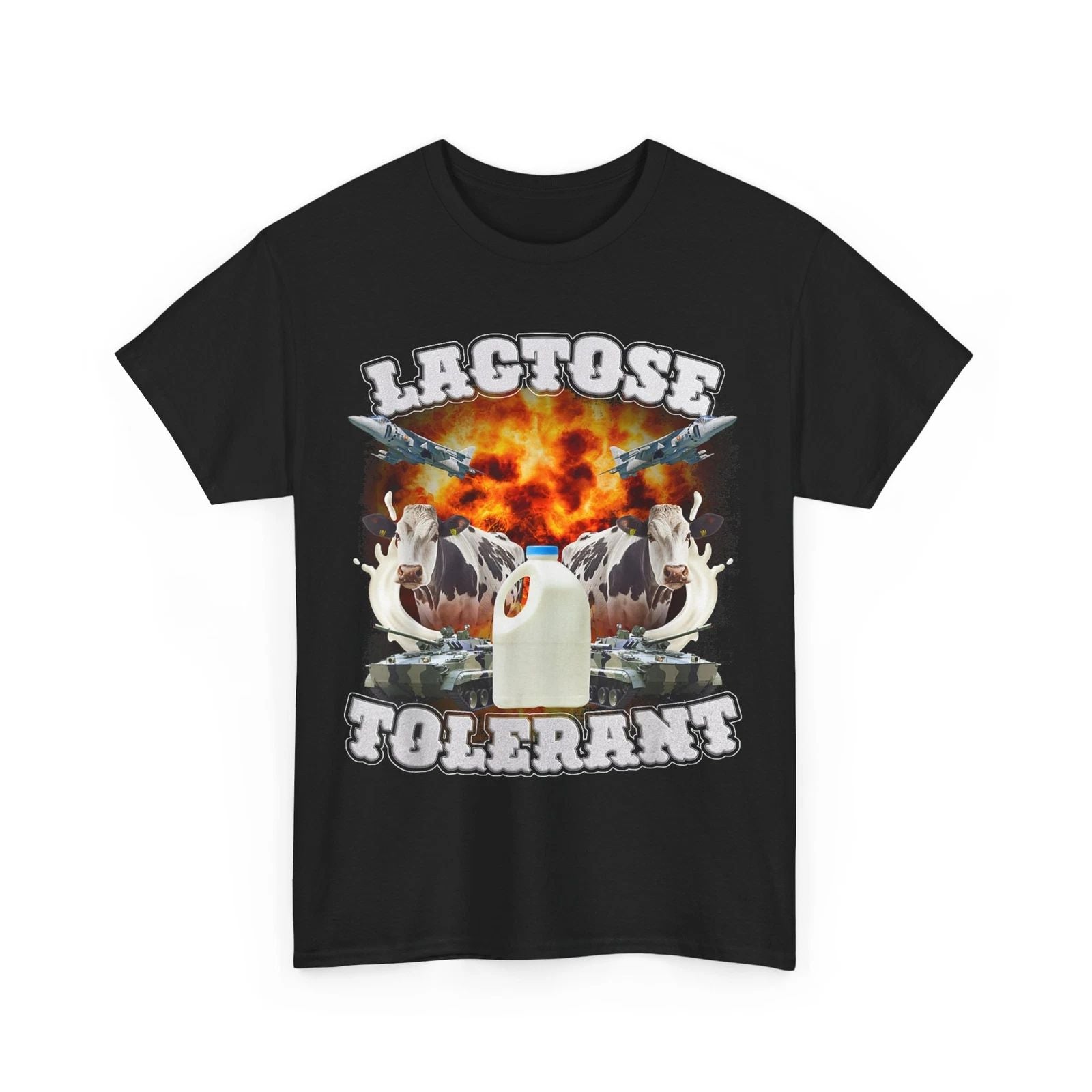 Lactose Tolerant Funny T-Shirt