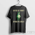 Classic United We Ribbit Divided We Croak Frog Of Portland 2025
