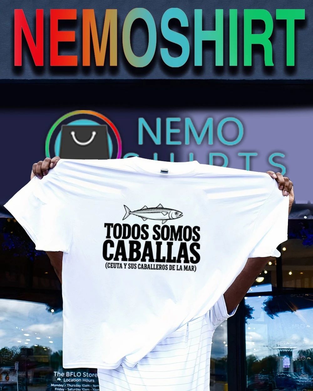 Todos Somos Caballas Ceuta y Sus Caballeros de la Mar shirt