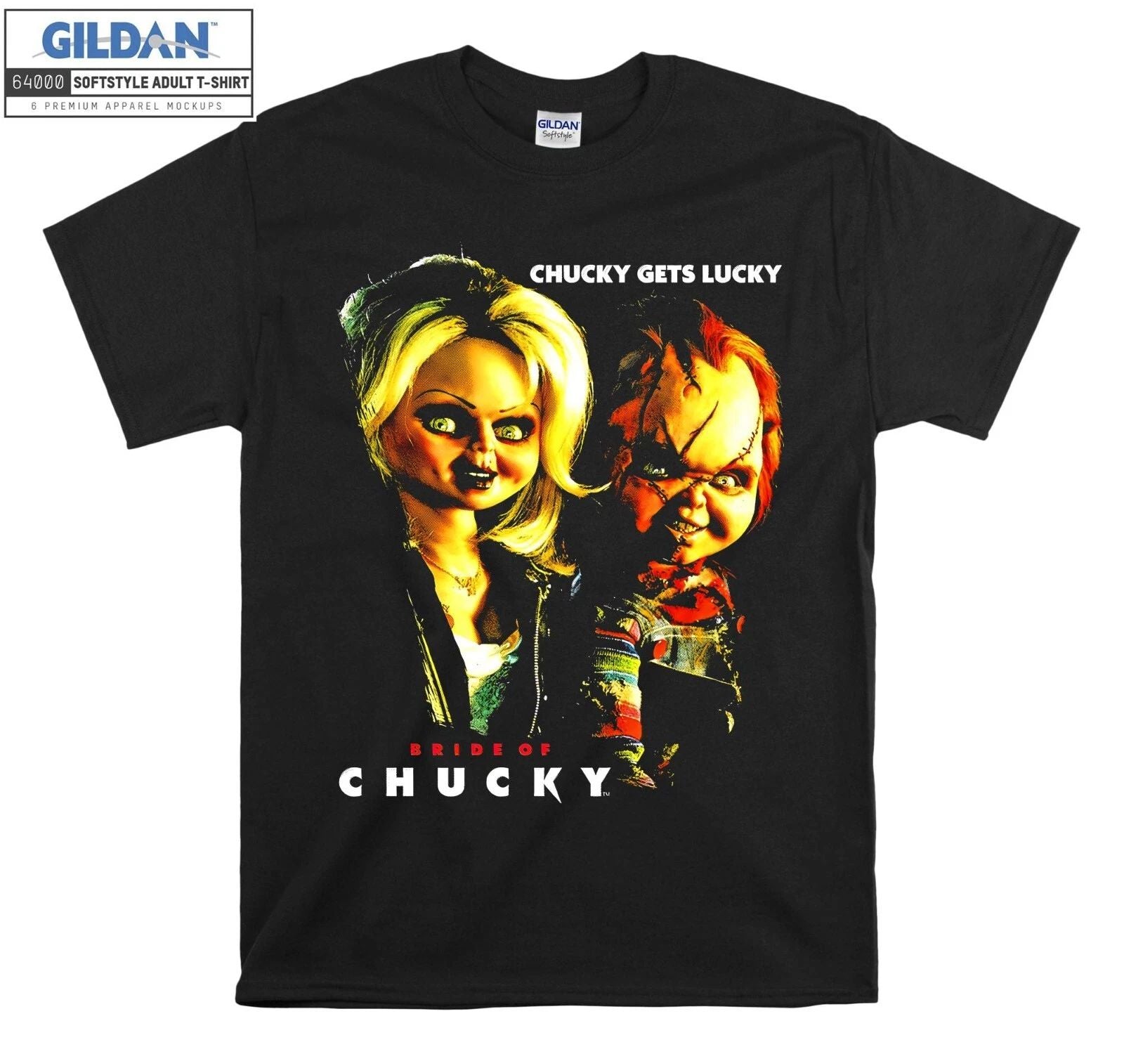 Chucky Horror Halloween T-shirt Gift Hoodie Tshirt Men Women Unisex E857