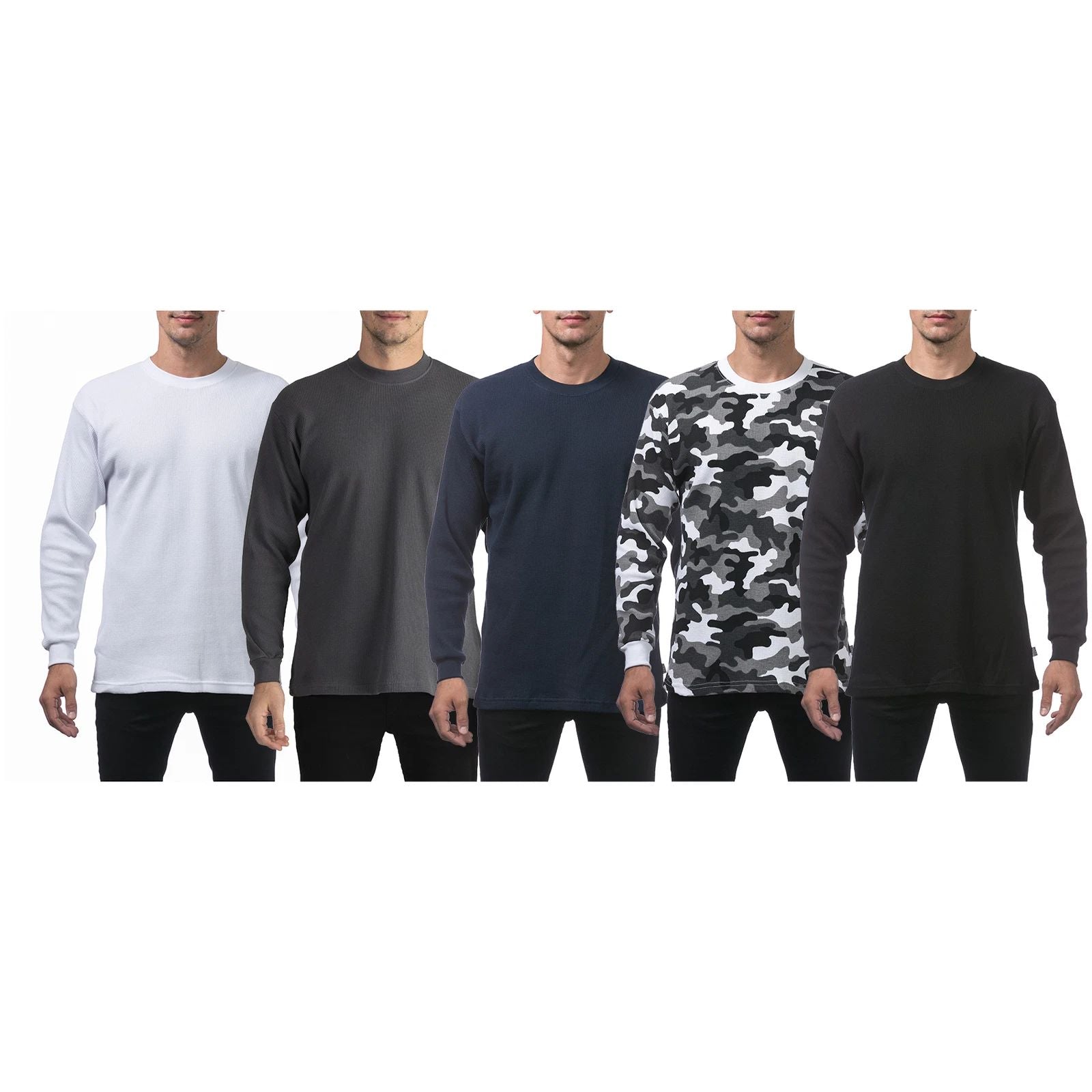 Pro Club Men's Heavyweight Cotton Long Sleeve Thermal Shirt