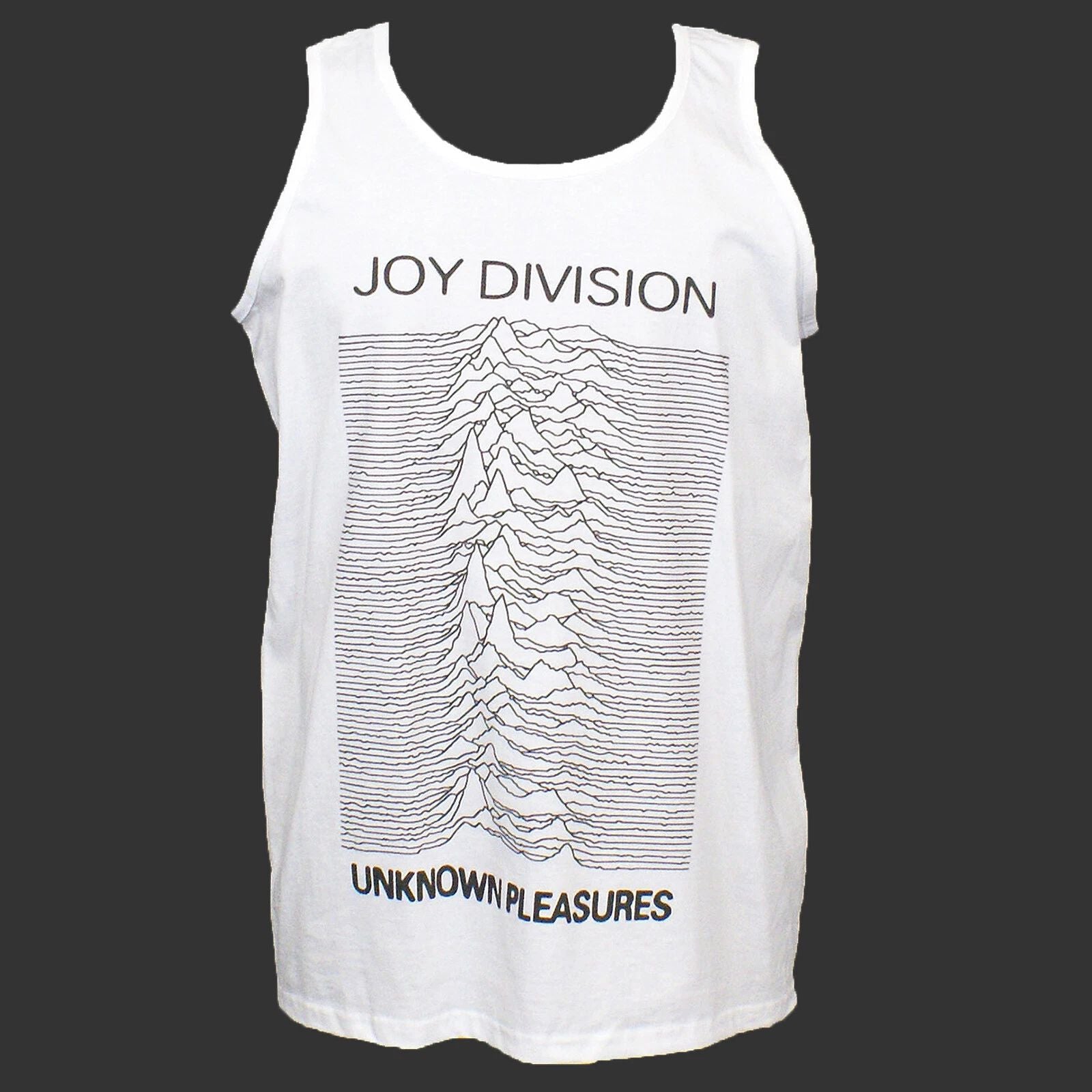 Joy Division Indie New Wave Goth Punk Rock T-SHIRT vest top unisex white S-2XL