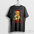 Premium Litters Full Funny Cat Santa Merry Christmas T Shirts