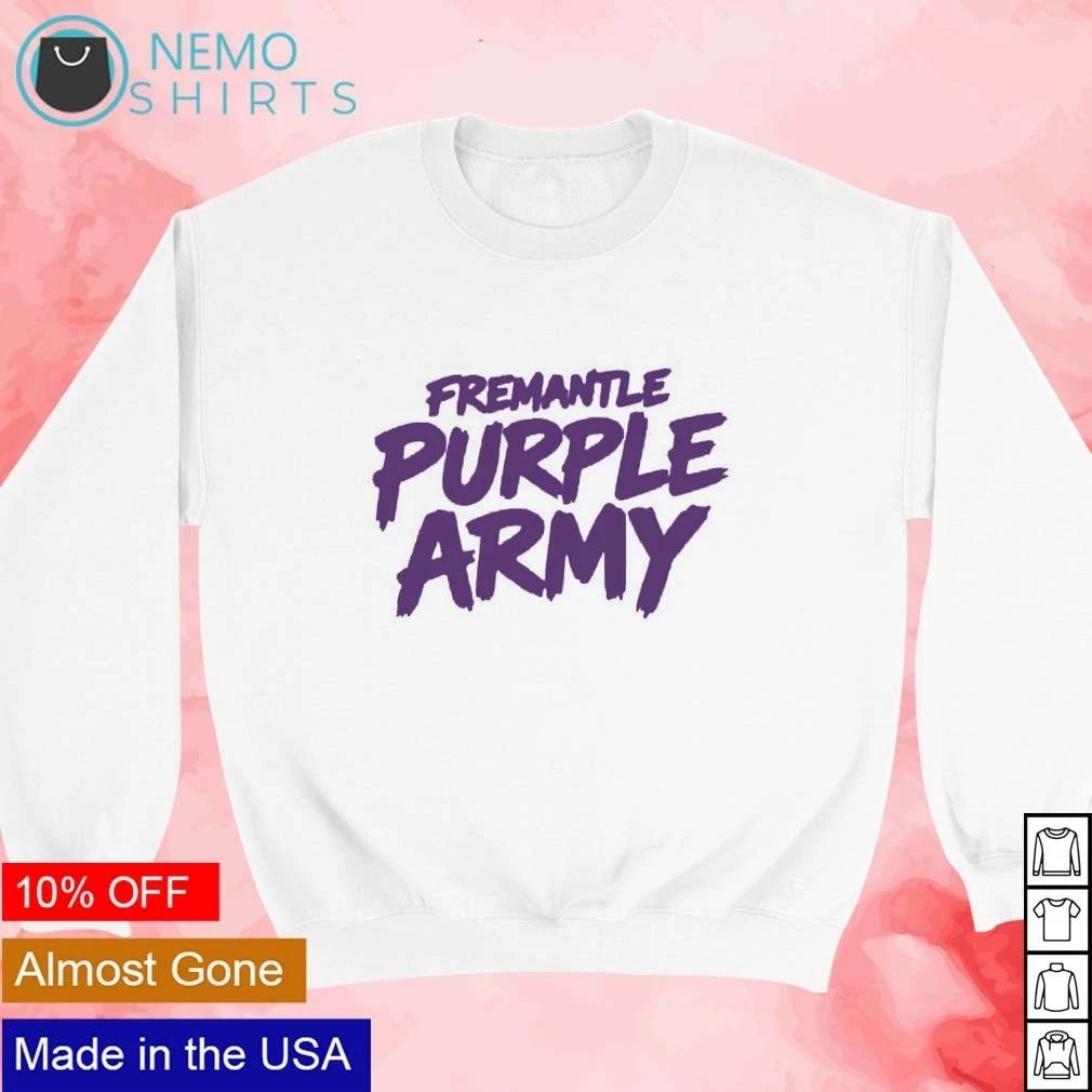Fremantle Dockers Purple Army shirt