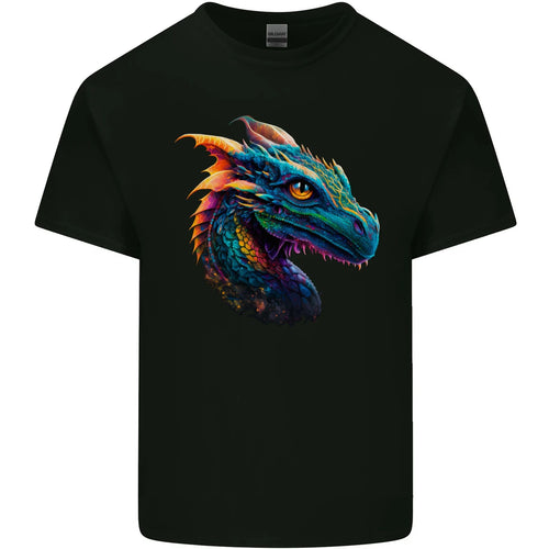A Fantasy Colourful Dragon Mens Light Cotton T-Shirt