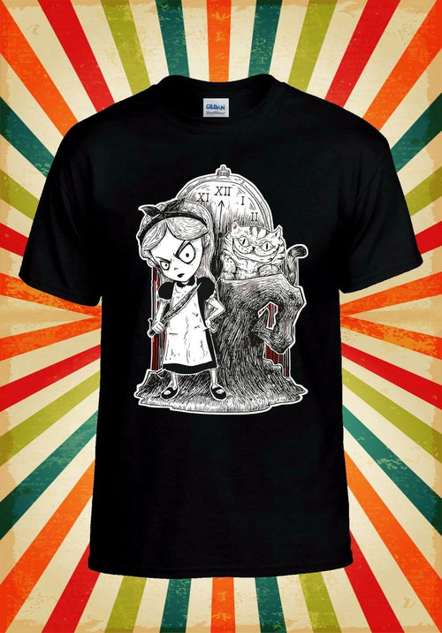 Alice In Wonderland Bad Girl Funny Men Women Vest Tank Top Unisex T Shirt 2251