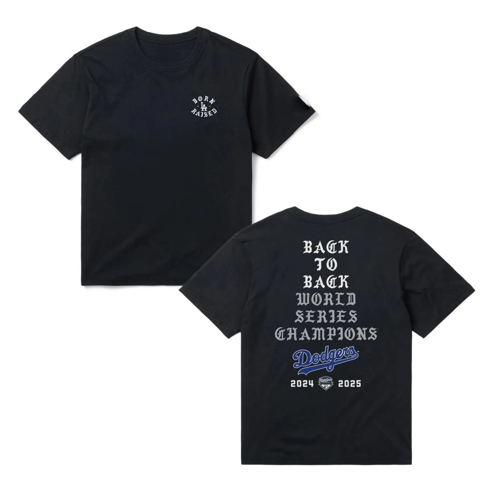 DODGER x Born x Raised Opening Day Back To Back T-shirt