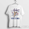 Classic Los Angeles Dodgers Mitchell Ness Cream Deli T Shirts