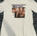 White Graphic *NSYNC T-Shirt Size M