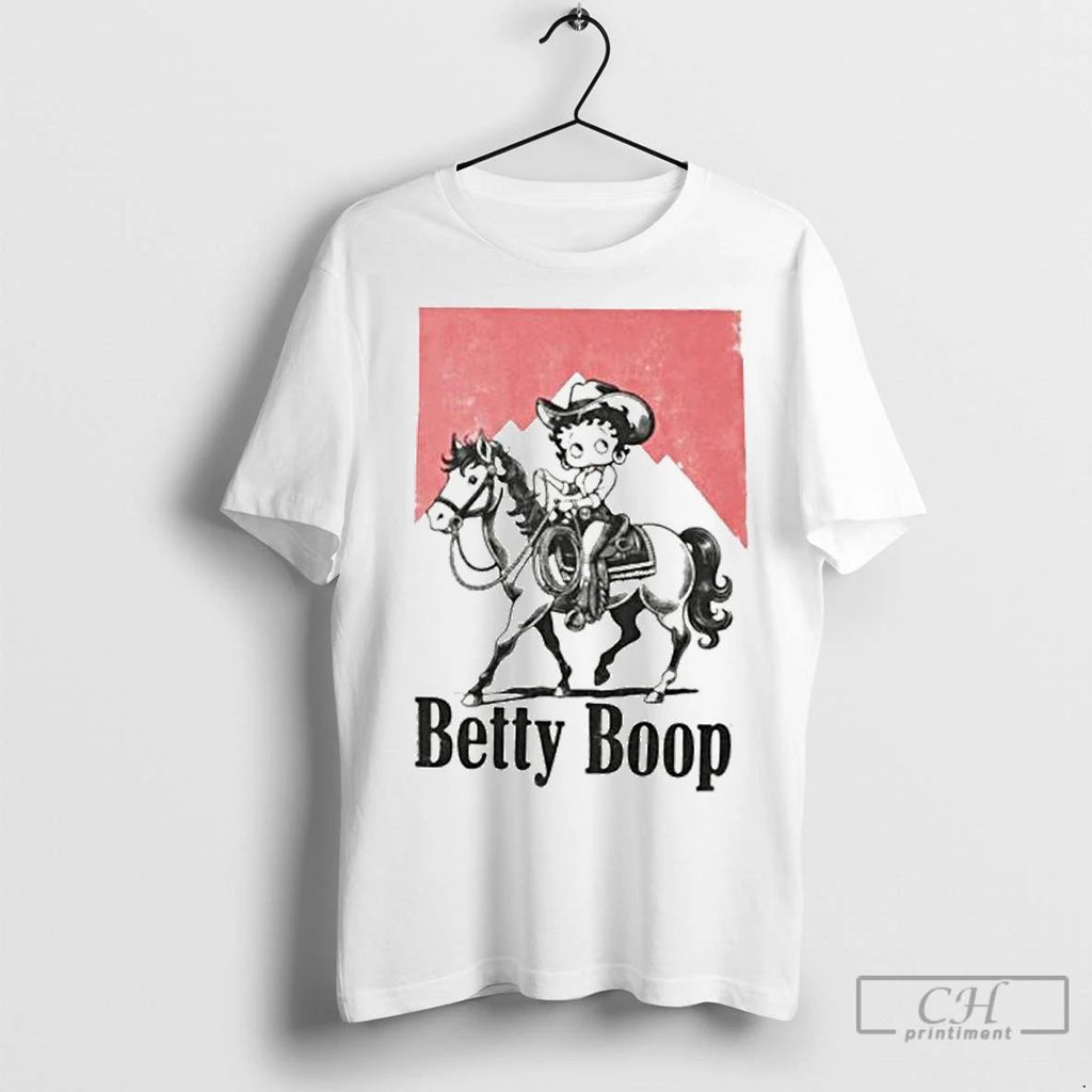 Classic Betty Boop Riding Horse Retro Ornaments